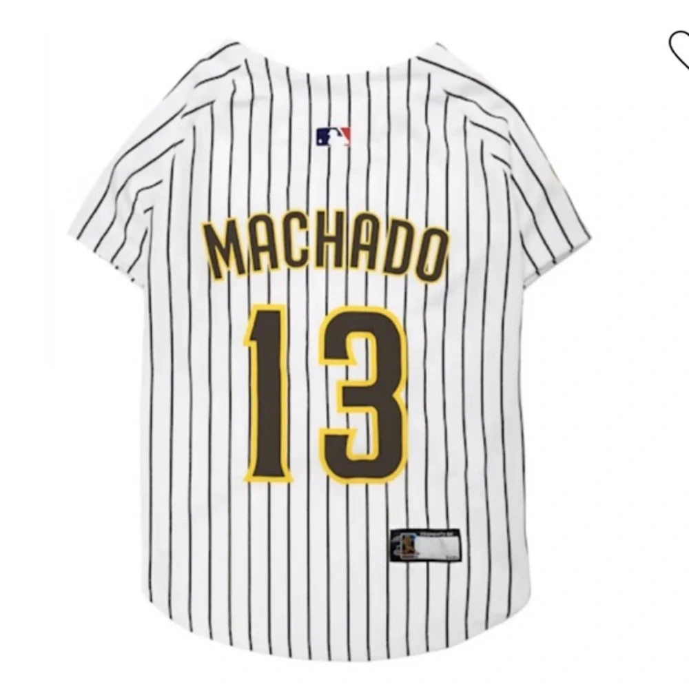 Pets First DOG  Manny Machado jersey size L